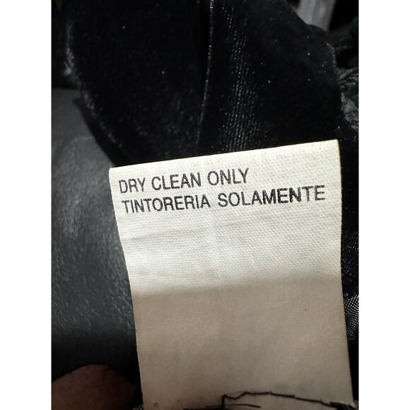 Black Velvet &satin Maxi Dress Sz 11 All That Jazz‎ Vintage 90’s - Picture 12 of 12